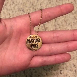 Mermaid vibes necklace